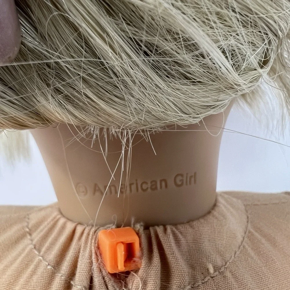 American Girl Doll Julie Albright 2014 Blonde‎ Hair Brown Eyes Pink Outfit 18